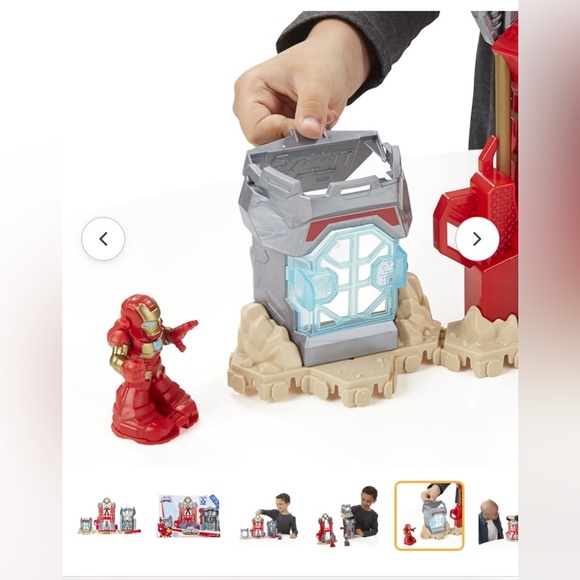 Playskool Heroes Iron Man Armour-Up Fortress - Picture 5 of 16